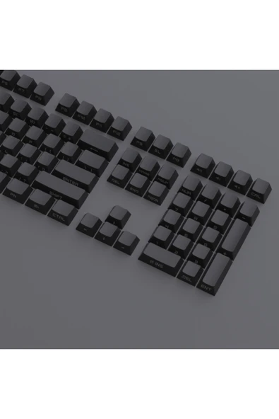 silabor 131 Tuş Keycaps ABS Tuş Takımı Yan Tuş Harf Mekanik Klavye Keycaps - Resim 4