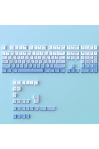 silabor 133 Keys PBT Keycaps Klavye Tuş Takımı - Resim 4