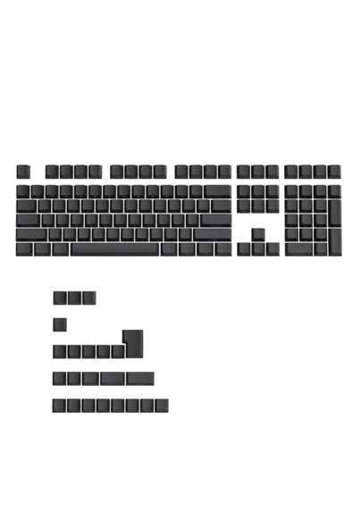 silabor 131 Tuş Keycaps ABS Tuş Takımı Yan Tuş Harf Mekanik Klavye Keycaps - Resim 5