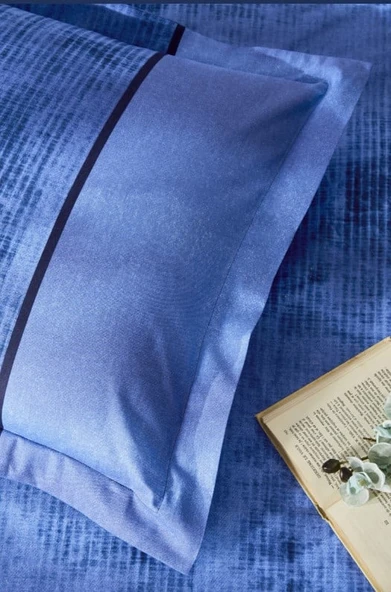 Özdilek Çift Kişilik Ranforce Nev Takımı Horizon Mavi - Resim 3