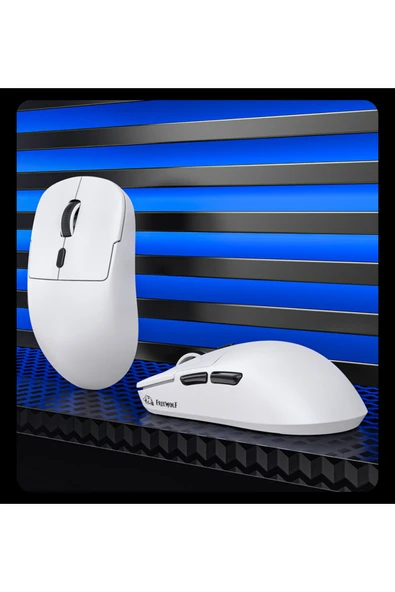 FreeWolf A6 Kablosuz Oyuncu Mouse, PAW3311 1000 Hz Hafif Profesyonel, Bluetooth Üç Modlu Bağlantı - Resim 8
