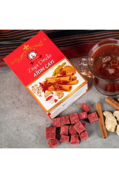 Ziyadede Atom Çayı (Kış/Bomba Çayı) 150 Gr x 36 Adet - Resim 2