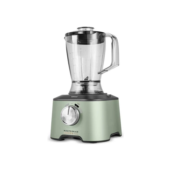Karaca Mastermaid Power Max 11 in 1 Mutfak Robotu 2500W Soft Green - Resim 8