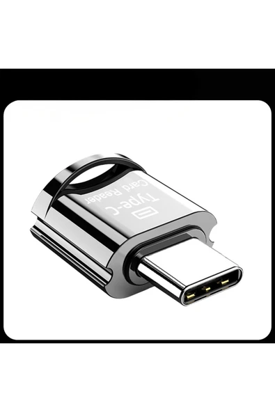 silabor Mini Kart Okuyucu Type-c Android'den TF Dönüştürücü, Kamera Kaydedici Kart Okuyucu için Uygundur