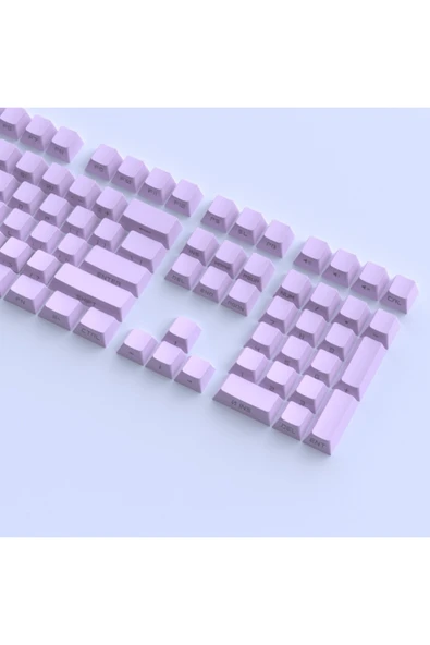 silabor 131 Tuş Keycaps ABS Tuş Takımı Yan Tuş Harf Mekanik Klavye Keycaps - Resim 5