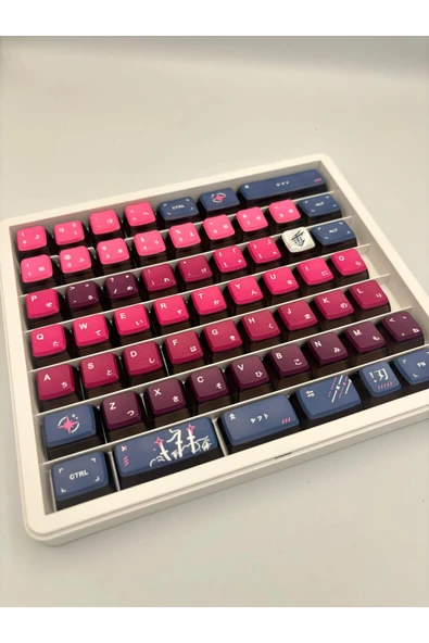 silabor 117 Tuş Mekanik Klavye Keycaps PBT Tuş Takımı Kutulu Tuş-Switch Sökme Aparatı ile Gönderim - Resim 6