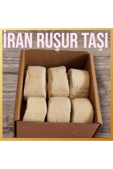 Home Mühürlü İran Ruşur Taşı 6 Adet – Doğal Yüz Temizleyici ve Beyazlatıcı Cilt Bakım Taşı - Resim 6