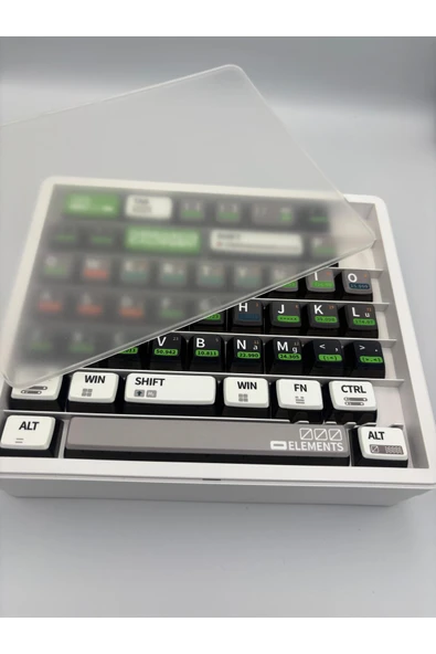 silabor 117 Tuş Mekanik Klavye Keycaps PBT Tuş Takımı Kutulu Tuş-Switch Sökme Aparatı ile Gönderim - Resim 3