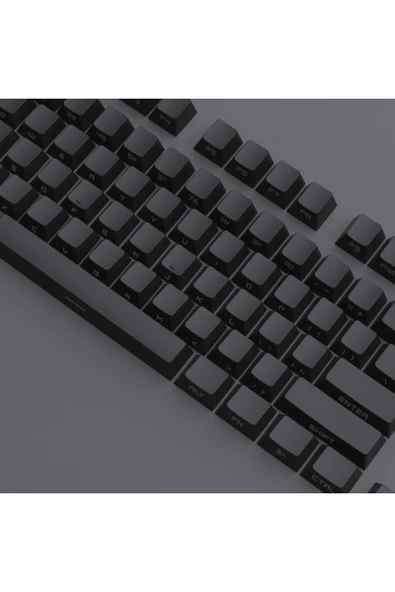 silabor 131 Tuş Keycaps ABS Tuş Takımı Yan Tuş Harf Mekanik Klavye Keycaps - Resim 6