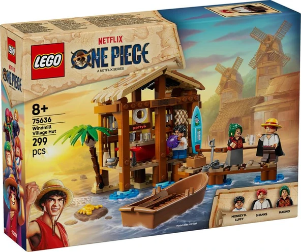 LEGO One Piece 75636 Windmill Village Hut ürün görseli 1