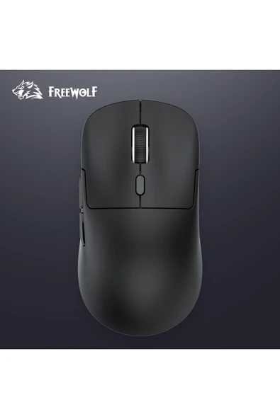 FreeWolf A6 Kablosuz Oyuncu Mouse, PAW3311 1000 Hz Hafif Profesyonel, Bluetooth Üç Modlu Bağlantı - Resim 4