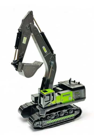 Oyuncak İş Makinaları Metal Uçlu Kepçe Dozer Sürtmeli Ekskavatör ürün görseli