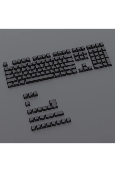 silabor 131 Tuş Keycaps ABS Tuş Takımı Yan Tuş Harf Mekanik Klavye Keycaps - Resim 2