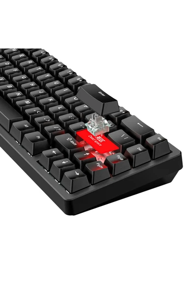 FreeWolf F68 Pro Oyun Klavyesi Manyetik Switch 3 Modlu Kablosuz Bluetooth Kablolu, 8K/1K RGB Klavye - Resim 7