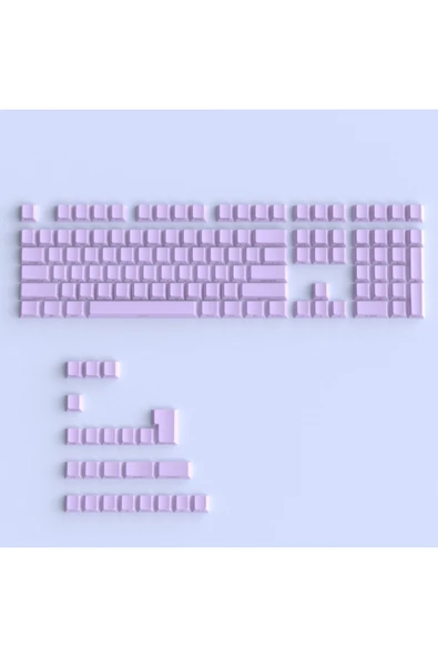 silabor 131 Tuş Keycaps ABS Tuş Takımı Yan Tuş Harf Mekanik Klavye Keycaps - Resim 2