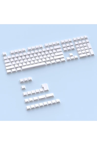 silabor 131 Tuş Keycaps ABS Tuş Takımı Yan Tuş Harf Mekanik Klavye Keycaps - Resim 4