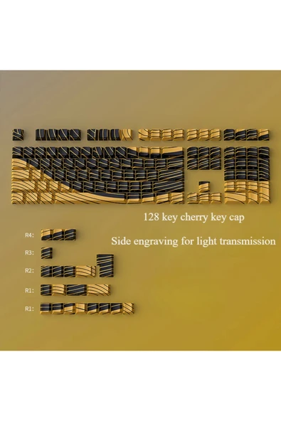 silabor Counter line Keycaps Tuş Takımı Mekanik Klavye Tuş Takımı ürün görseli