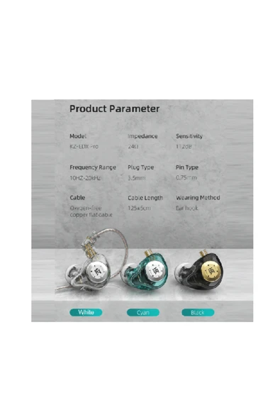 silabor Edx Pro Mikrofonlu Kablolu Kulak Içi Kulaklık - Resim 4