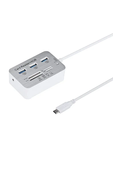 silabor Type-c Hub Kart Okuyucu 5 in 1 - Resim 5