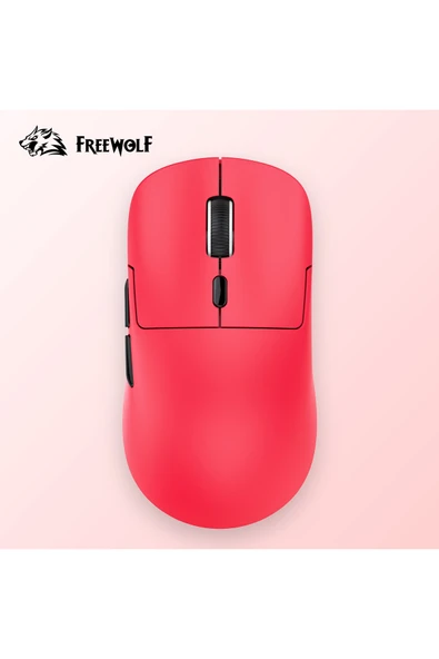 FreeWolf A6 Kablosuz Oyuncu Mouse, PAW3311 1000 Hz Hafif Profesyonel, Bluetooth Üç Modlu Bağlantı ürün görseli