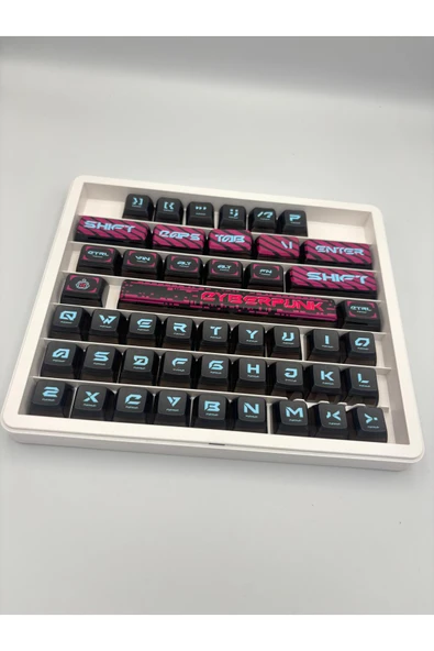 silabor 117 Tuş Mekanik Klavye Keycaps PBT Tuş Takımı Kutulu Tuş-Switch Sökme Aparatı ile Gönderim - Resim 4