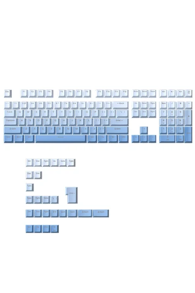 silabor 133 Keys PBT Keycaps Klavye Tuş Takımı ürün görseli