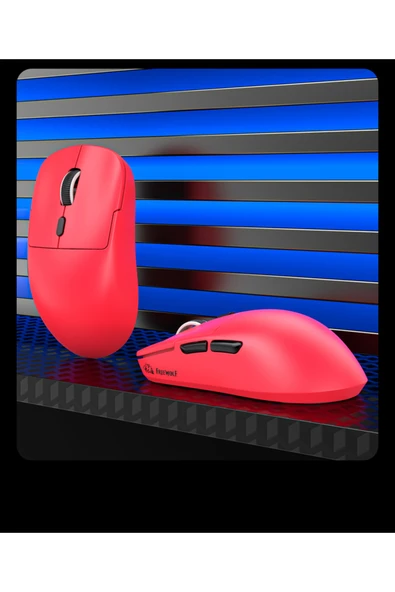 FreeWolf A6 Kablosuz Oyuncu Mouse, PAW3311 1000 Hz Hafif Profesyonel, Bluetooth Üç Modlu Bağlantı - Resim 3