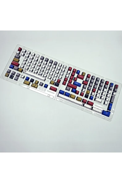 silabor 141 Tuş Keycaps Süblimasyon PBT Klavye Tuş Mekanik Klavye Tuş Takımı - Resim 6