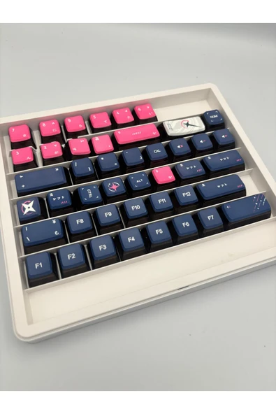 silabor 117 Tuş Mekanik Klavye Keycaps PBT Tuş Takımı Kutulu Tuş-Switch Sökme Aparatı ile Gönderim - Resim 5