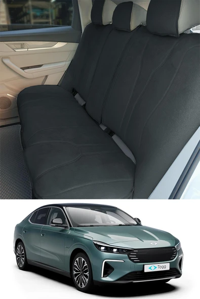 Bod Togg T10F Oto Koltuk Koruyucu Kılıf 2025-Sonrası Luvi Serisi Siyah - Resim 3