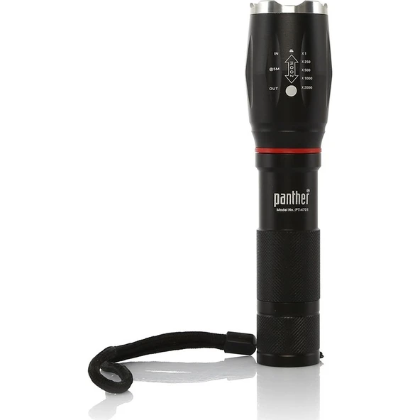 Panther PT-4701 Şarjlı Fener Şarj Cihazsız - 2