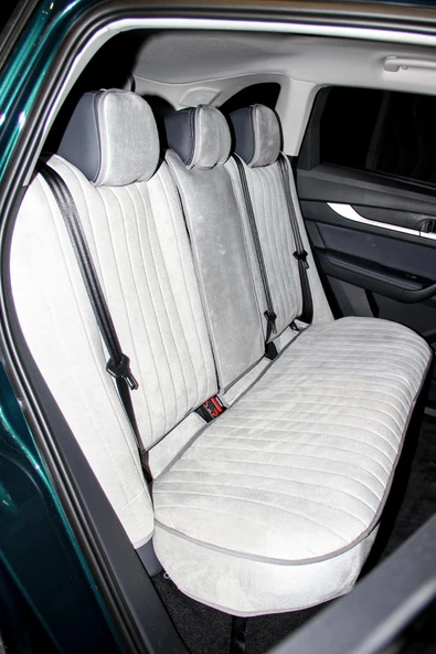 Bod Togg T10F Oto Koltuk Koruyucu Kılıf 2025-Sonrası Karina Serisi Gri - Resim 2