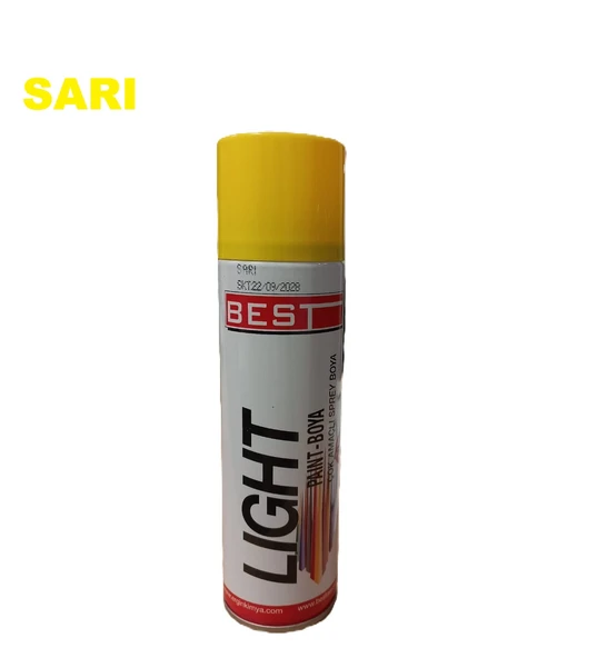 BEST LIGHT SPREY BOYA 250 ML (SARI)