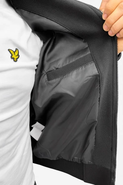 Erkek Kaşe Mont Kürklü Yaka Astarlı Fermuarlı Kışlık Ceket – Plus Scorpion - 9