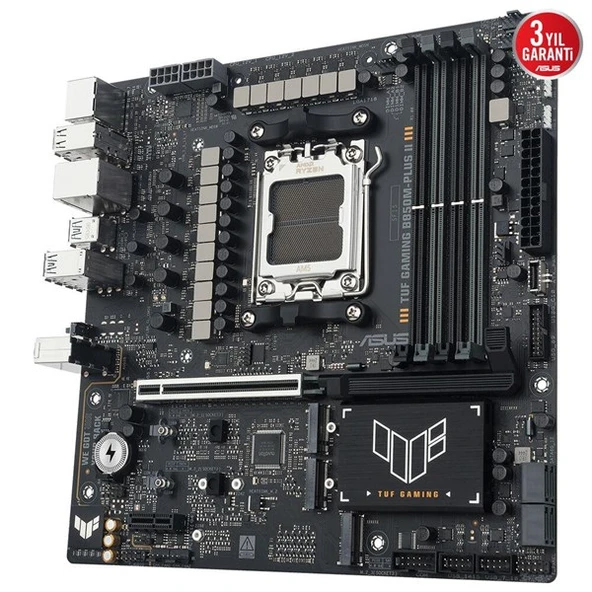 ASUS TUF GAMING B850M-PLUS II DDR5 HDMI DP PCIE 5.0 AM5 ATX - Resim 6