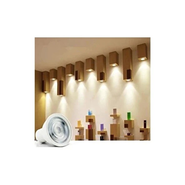 5 Adet - 7W Çanak LED Ampul - Spot Ampülü Ct 4215 (Gün Işığı) - 5