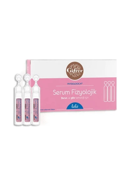 Gifrer Serum Fizyolojik 5 Ml 10 Flakon 10'Lu PAKET (SKT:03/2026) ürün görseli 1