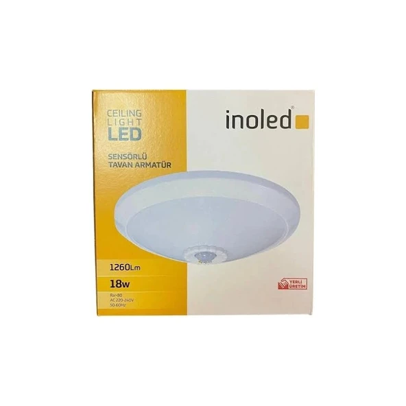 Inoled 18W Sensorlu LED Tavan Armatur Günışığı
