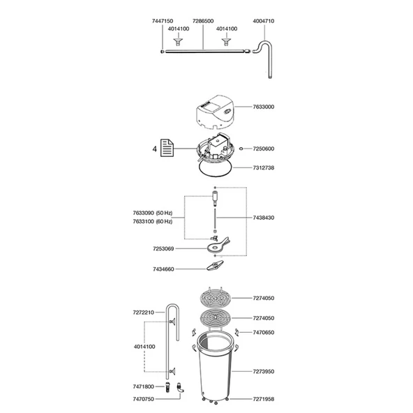 Eheim Classic 350 2215-01 Musluksuz Dış Filtre - Resim 2
