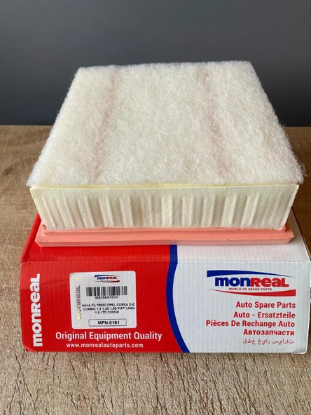 Monreal MFN-0161 Hava Filtresi Corsa D-E Linea Doblo 1.2 1.3D 1.6D 1.6JTD 51830174E 1612866580 5183017451