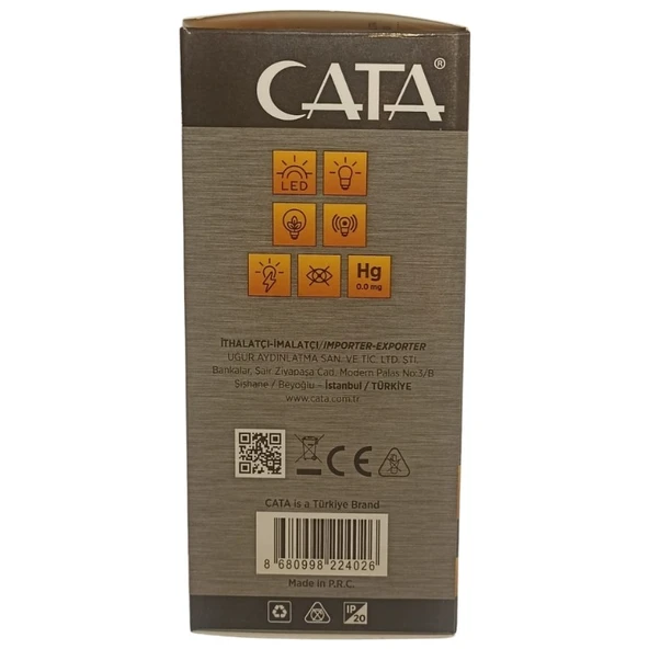 Cata 4WATT Rustik Ampul - Amber CT-4350 - 4