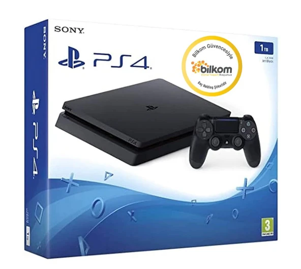 PS4 SLİM 1 TB 2 KOLLU  BİLKOM GARANTİLİ 11.00 VERSİYONLU ürün görseli