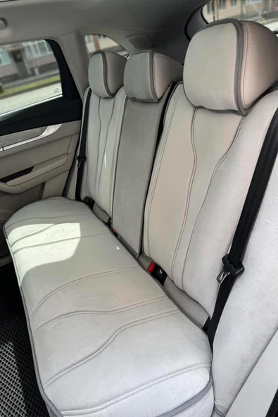 Bod Togg T10F Oto Koltuk Koruyucu Kılıf 2025-Sonrası Luvi Serisi Gri - Resim 2