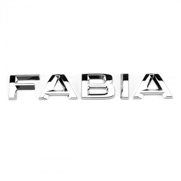 SKODA FABIA BAGAJ YAZISI KROM 2013-2018