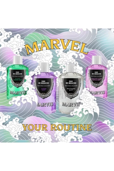 Marvis Sensitive Gums Gentle Mint Ağız Bakım Suyu 400 ml - Resim 5