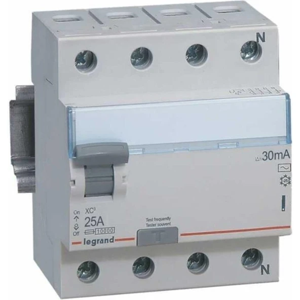 Legrand Kaçak Akım Koruma Anahtarı 4X63A 30MA Ac Tipi Xc3