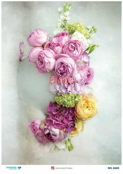 Diamond Pirinç Dekopaj Kağıdı - 2600 ürün görseli