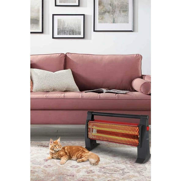 Kumtel Bordo Quartz Isıtıcı 1200 Watt LX-2819 - 2