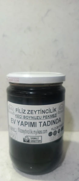 FİLİZ ZEYTİNCİLİK KEÇİ BOYNUZU PEKMEZİ 850 g ürün görseli 1