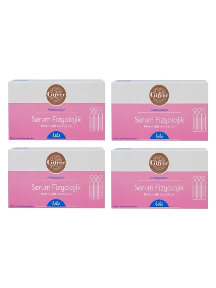 Gifrer Serum Fizyolojik 5 Ml 10 Flakon 4'Lü PAKET (SKT:03/2026) ürün görseli 1